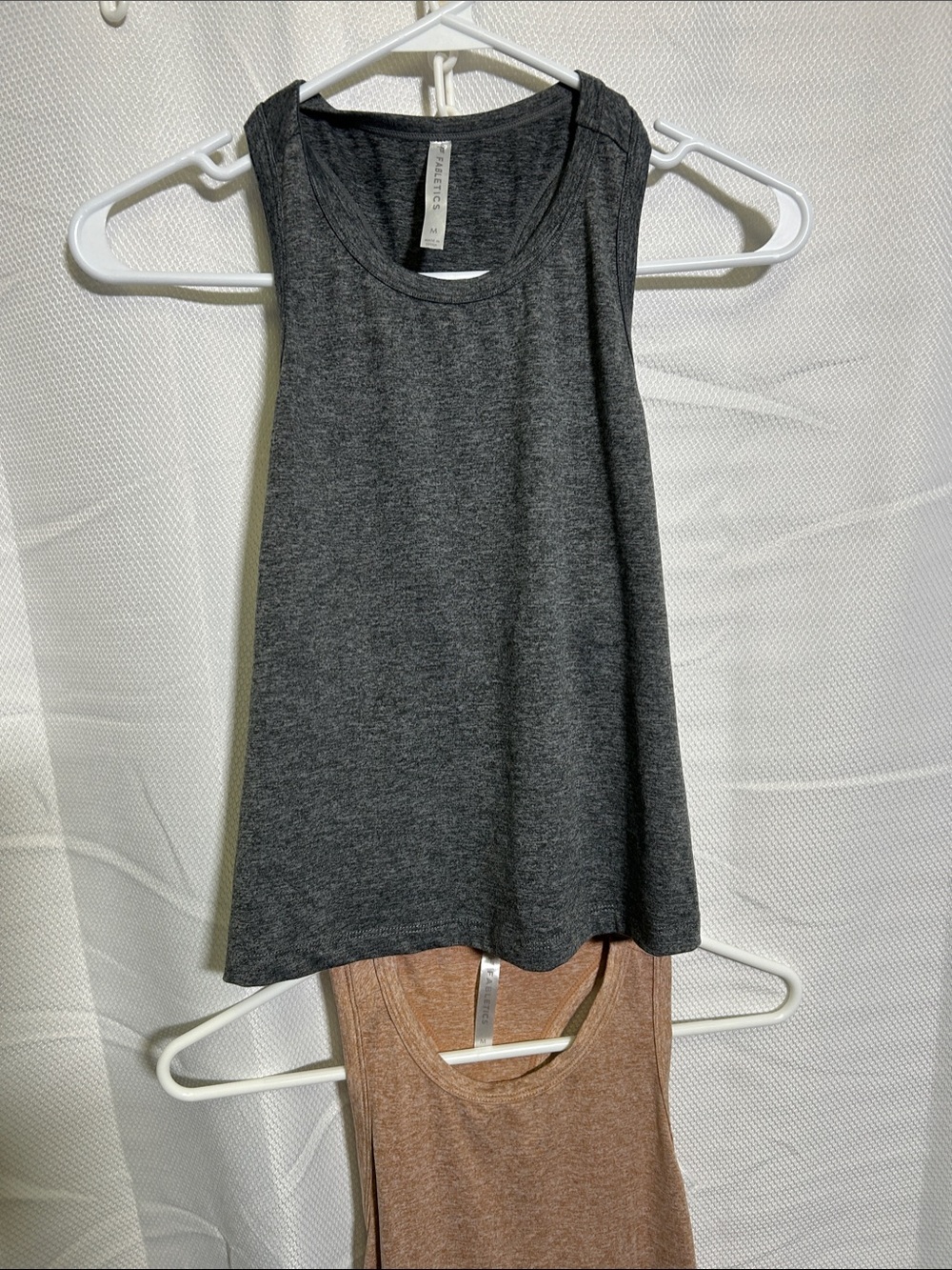Fabletics (2) Scoop Neck Tanks size medium